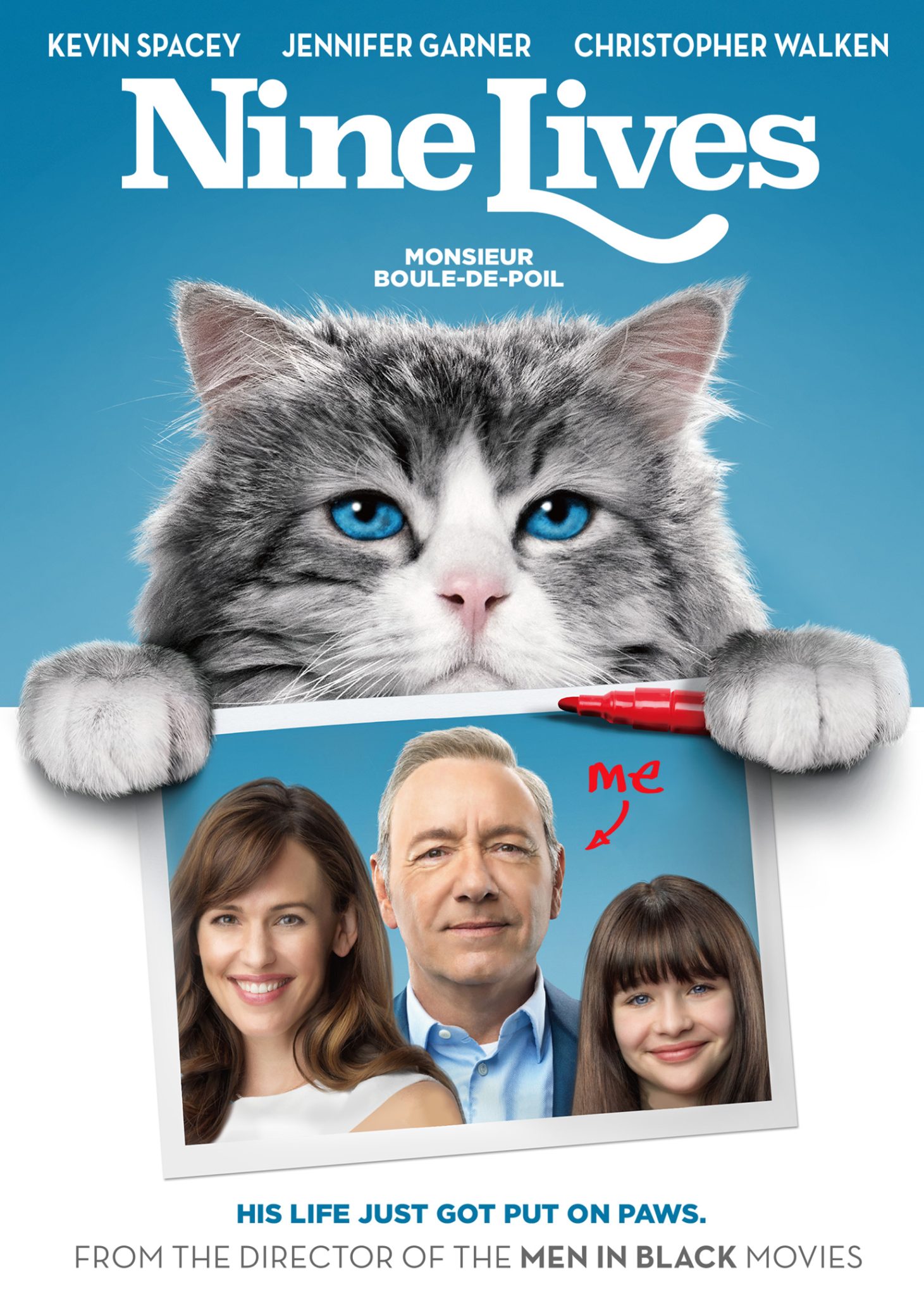 Nine lives. Девять жизней 2016. Девять жизней обложка фильма. Девять жизней фильм Постер. Девять жизней фильм 2016.